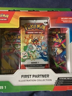 Pokémon first partner sealed